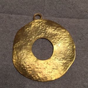DOUBLE SIDED GOLD CHARM